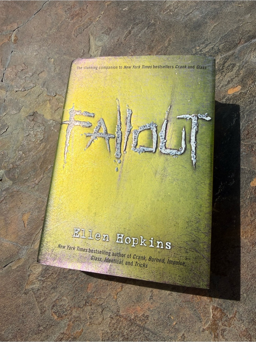 Fallout - Yellow Hardcover Book